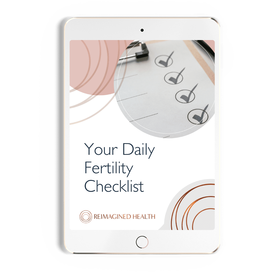 Daily Fertility Checklist optin img